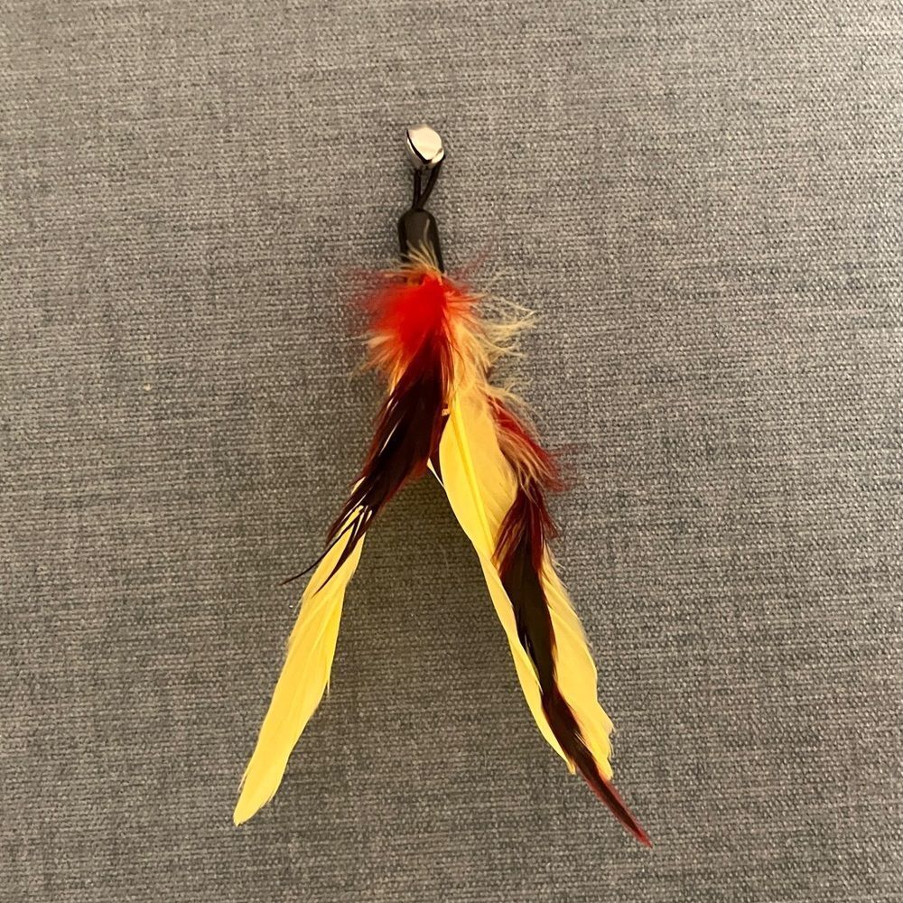 Yellow Cat Teaser Wand Replacement Part